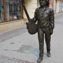 Tadeusz Nalepa monument, Rzeszów 3 Maja Street