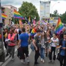 02018 0446 LGBTQ-Teilnehmer an einer Demonstration von Rzeszów