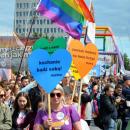 02018 0245 LGBTQ-Teilnehmer an einer Demonstration von Rzeszów